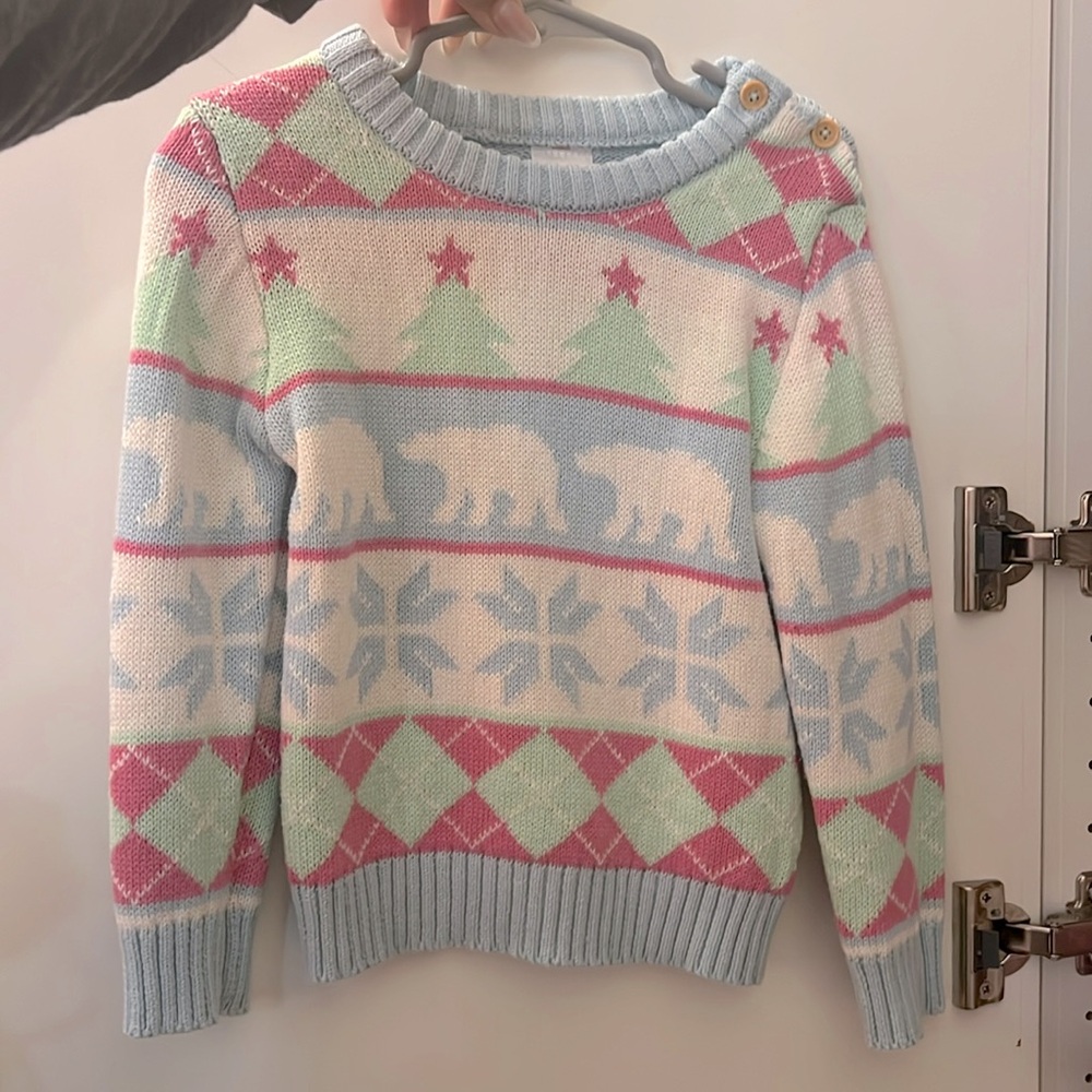 Holiday Time Toddler Christmas Sweater